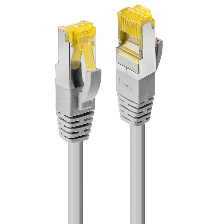 Imagine Cablu de retea S/FTP cat 7 LSOH Gri 20m, Lindy L47270